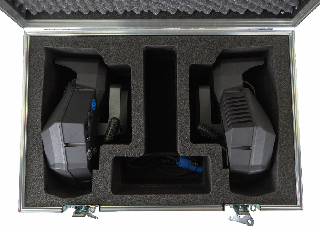 Case-It Flightcase per 2 pz. Eurolite Cat-80