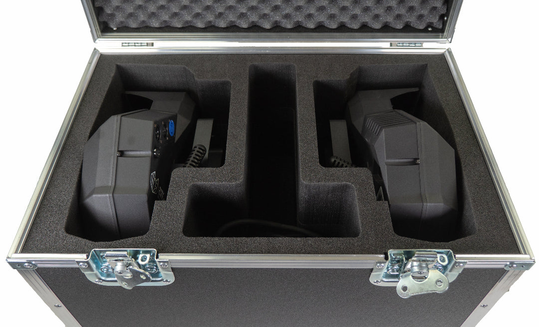 Case-It Flightcase per 2 pz. Eurolite Cat-80