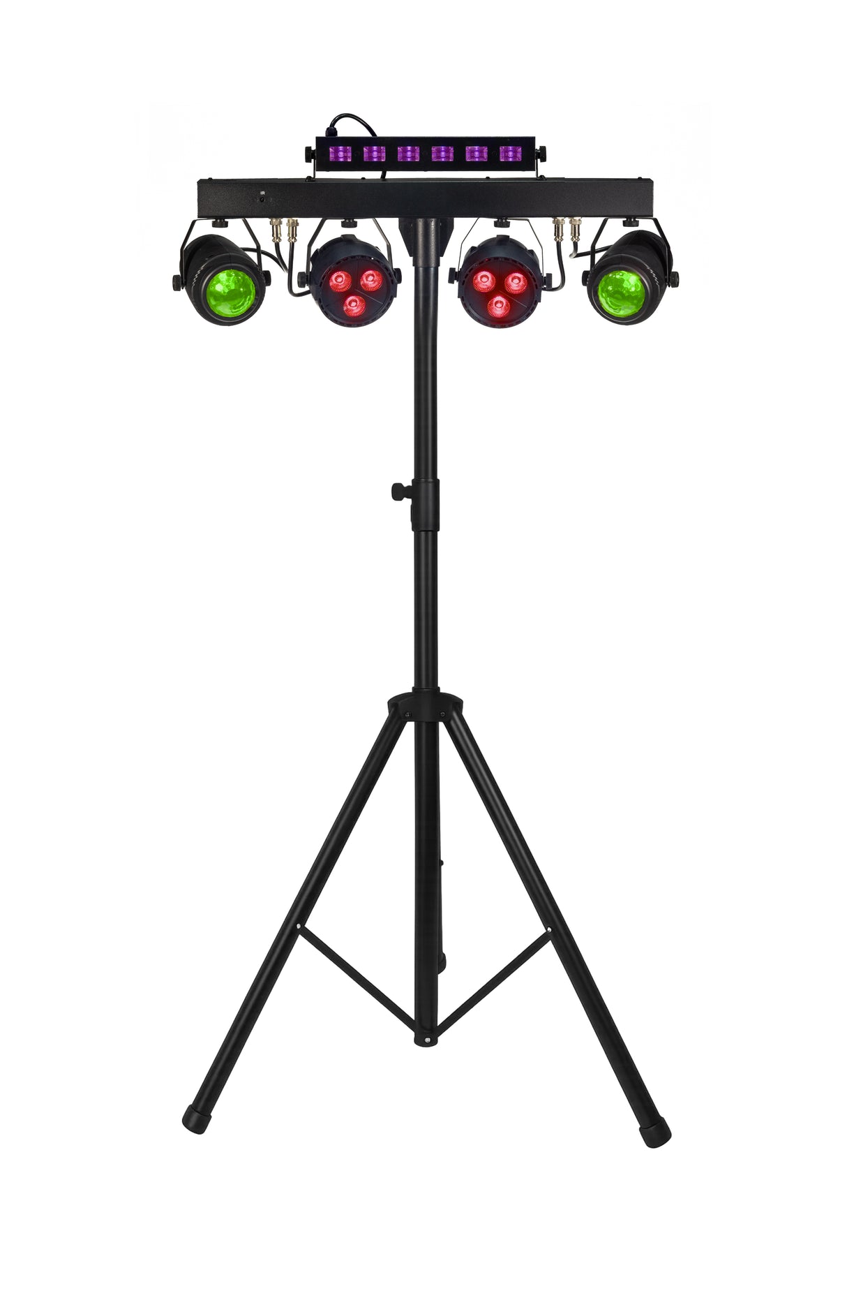 Marconi Castor Party Lyspakke (wash, strobe, UV, ball)