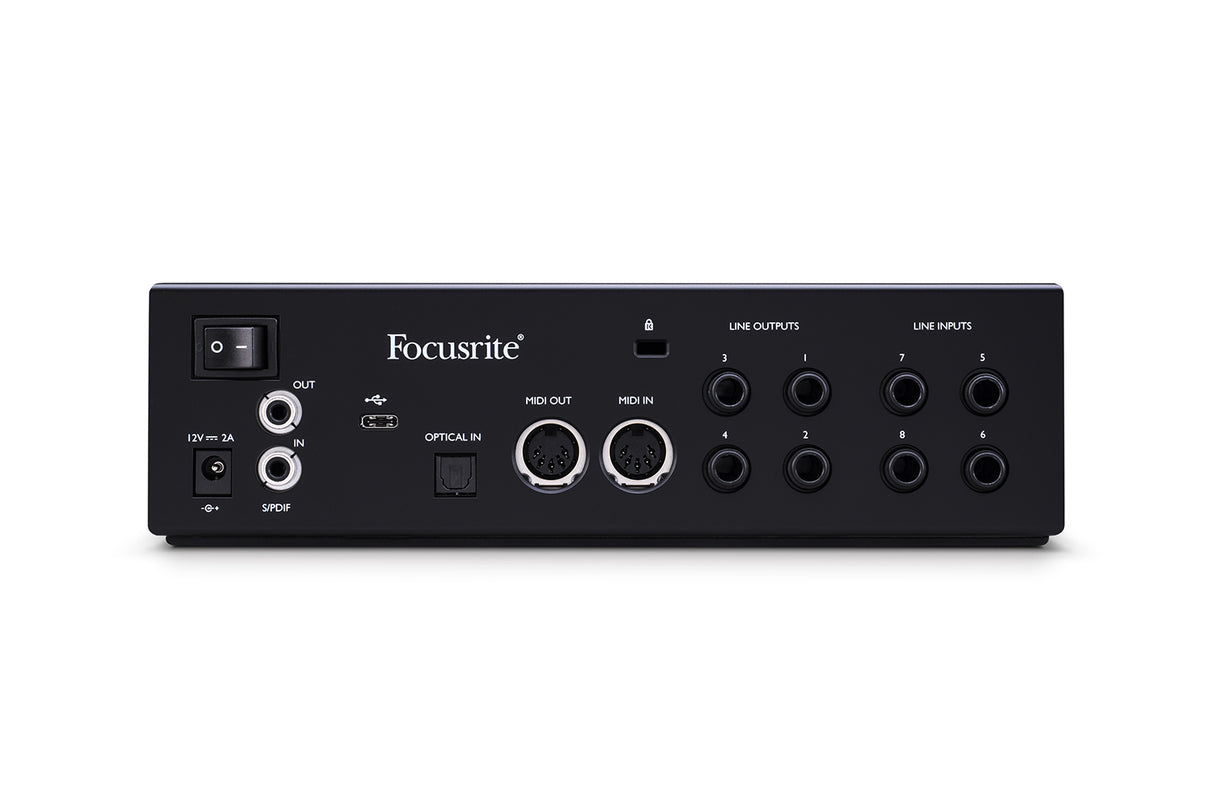 Focusrite Clarett+ 4Pre USB Schede Audio