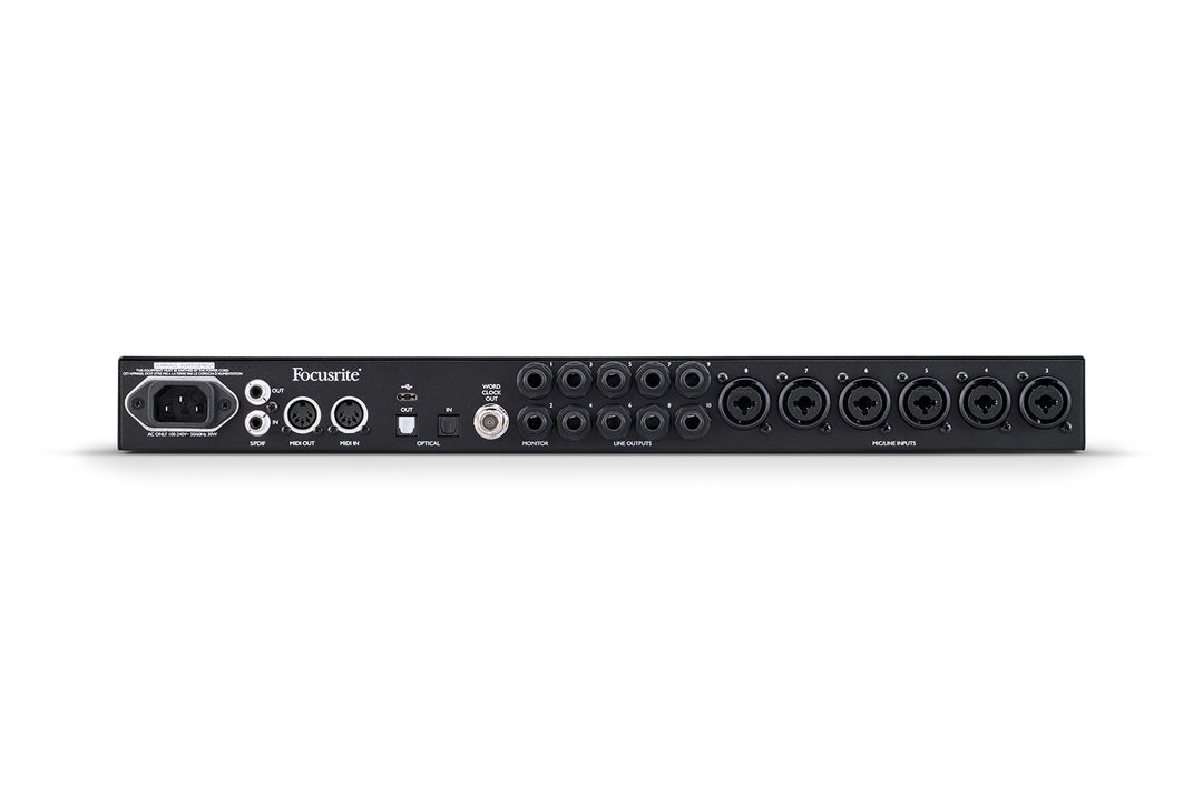 Focusrite Clarett+ 8Pre USB Schede Audio