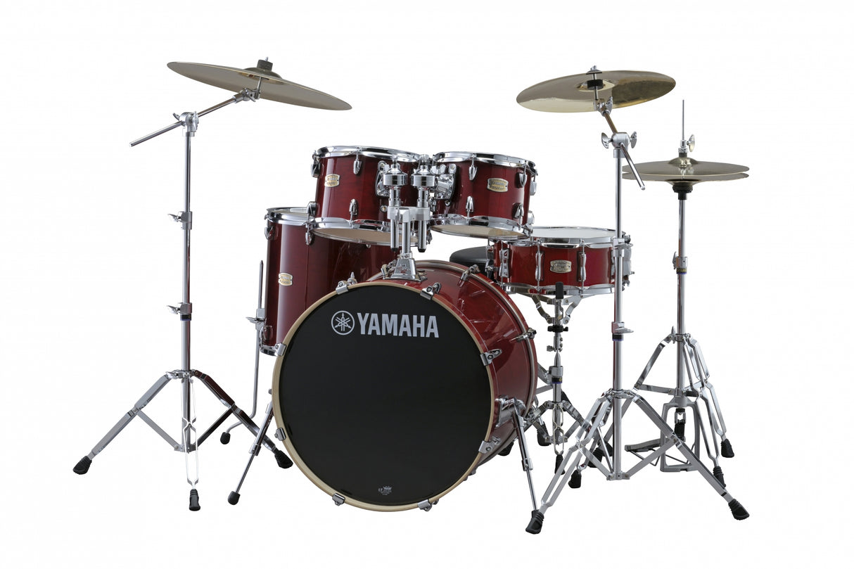Yamaha Set di Batteria Standard in Betulla Personalizzato (Cranberry Red)