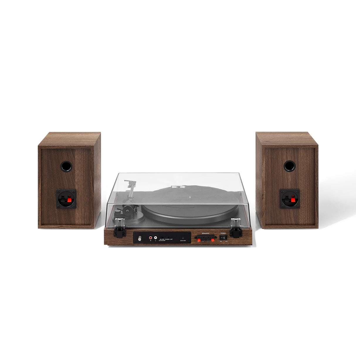 Crosley C72 Turntable with Speakers (Walnut)