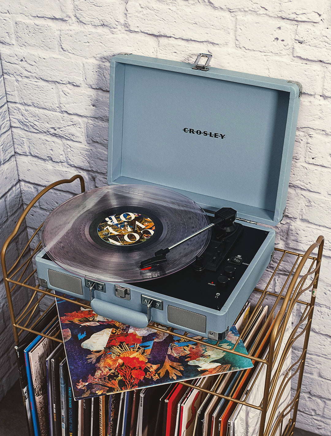Crosley Cruiser Plus Giradischi Bluetooth bidirezionale (Tormalina)