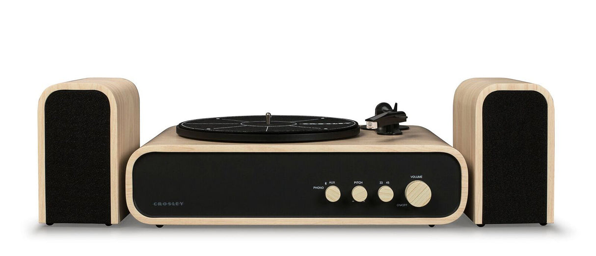 Crosley Gig Turntable with Speakers - Natural