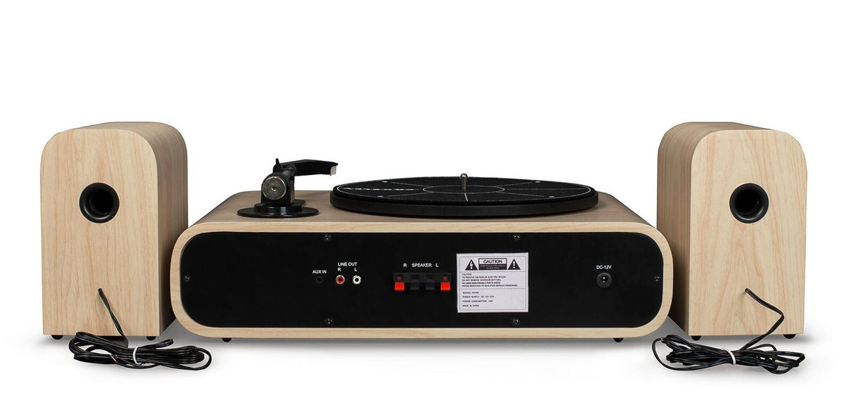 Crosley Gig Turntable with Speakers - Natural