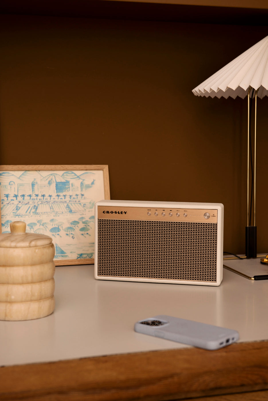 Crosley Montero Bluetooth Speaker (White)