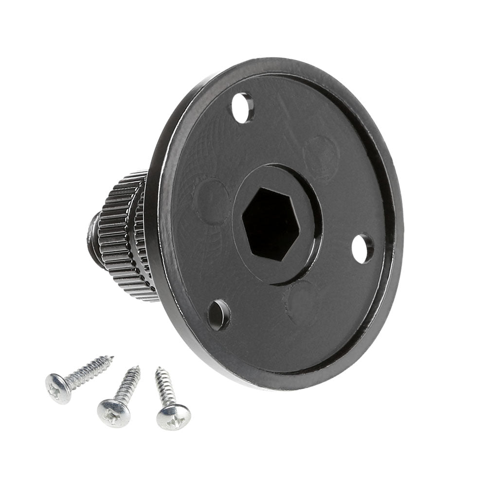 Adam Hall Stands D 921 BLK - Piastra di montaggio per collo di cigno