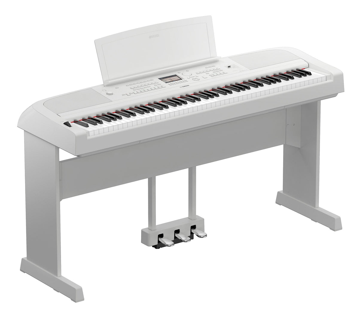 Yamaha DGX670 Pianoforte Elettrico (Bianco)