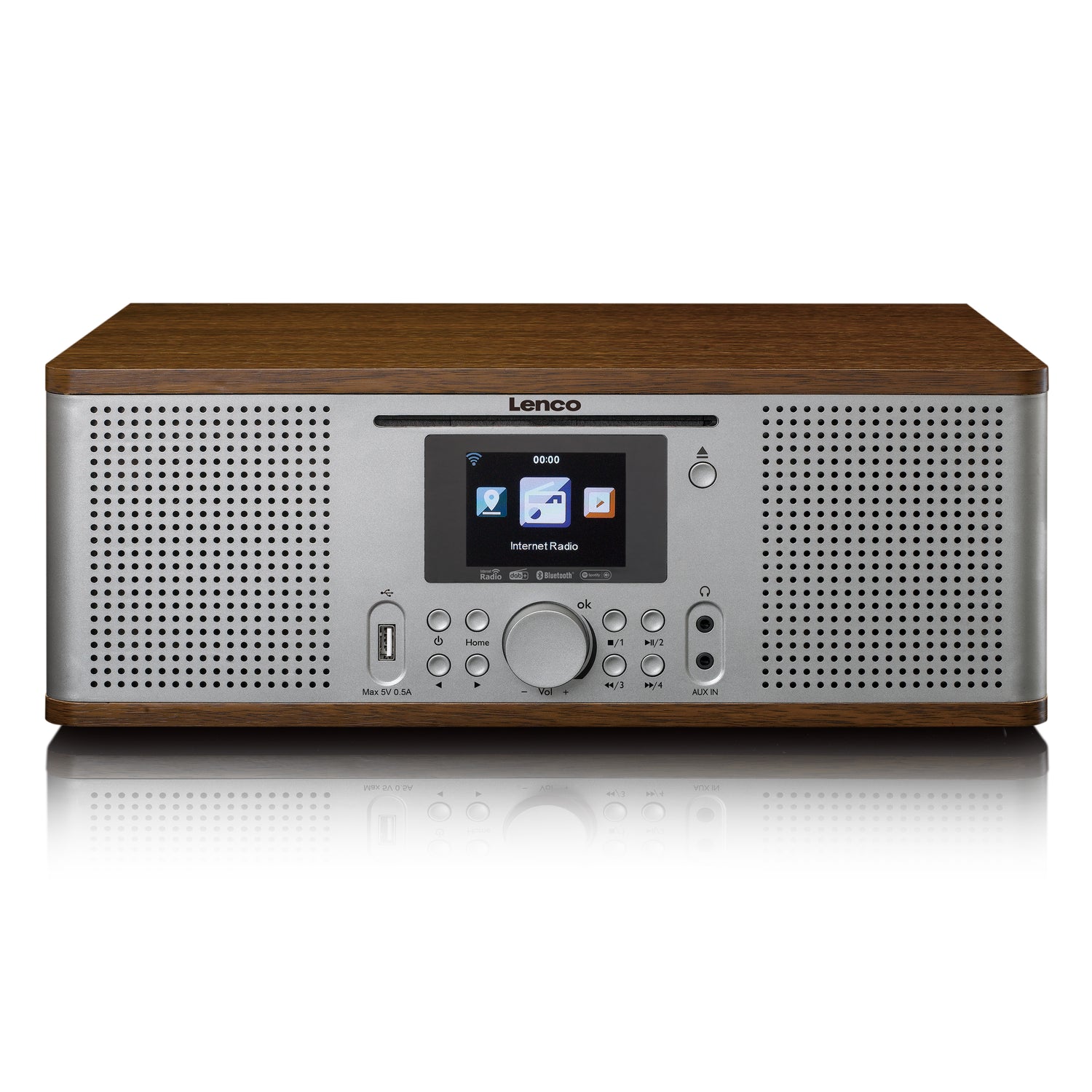 Lenco DIR-270 Internet Radio, Wood