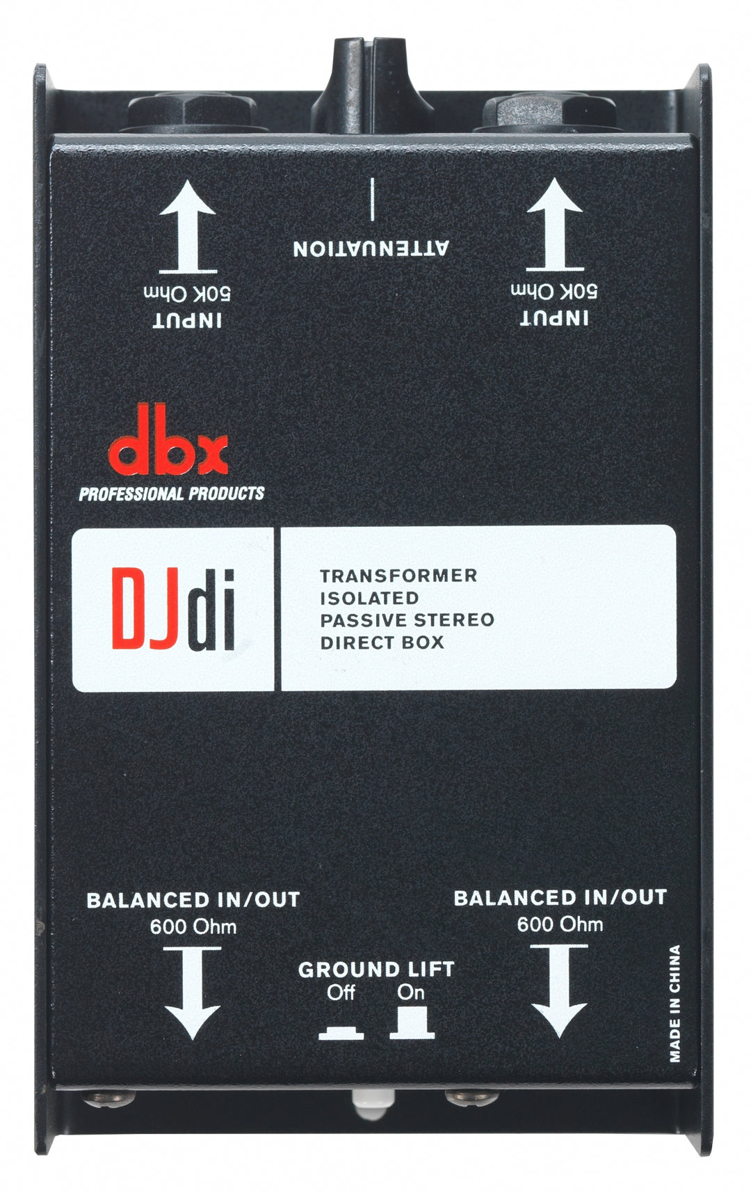 dbx DJDI DI Box Passiva a 2 canali