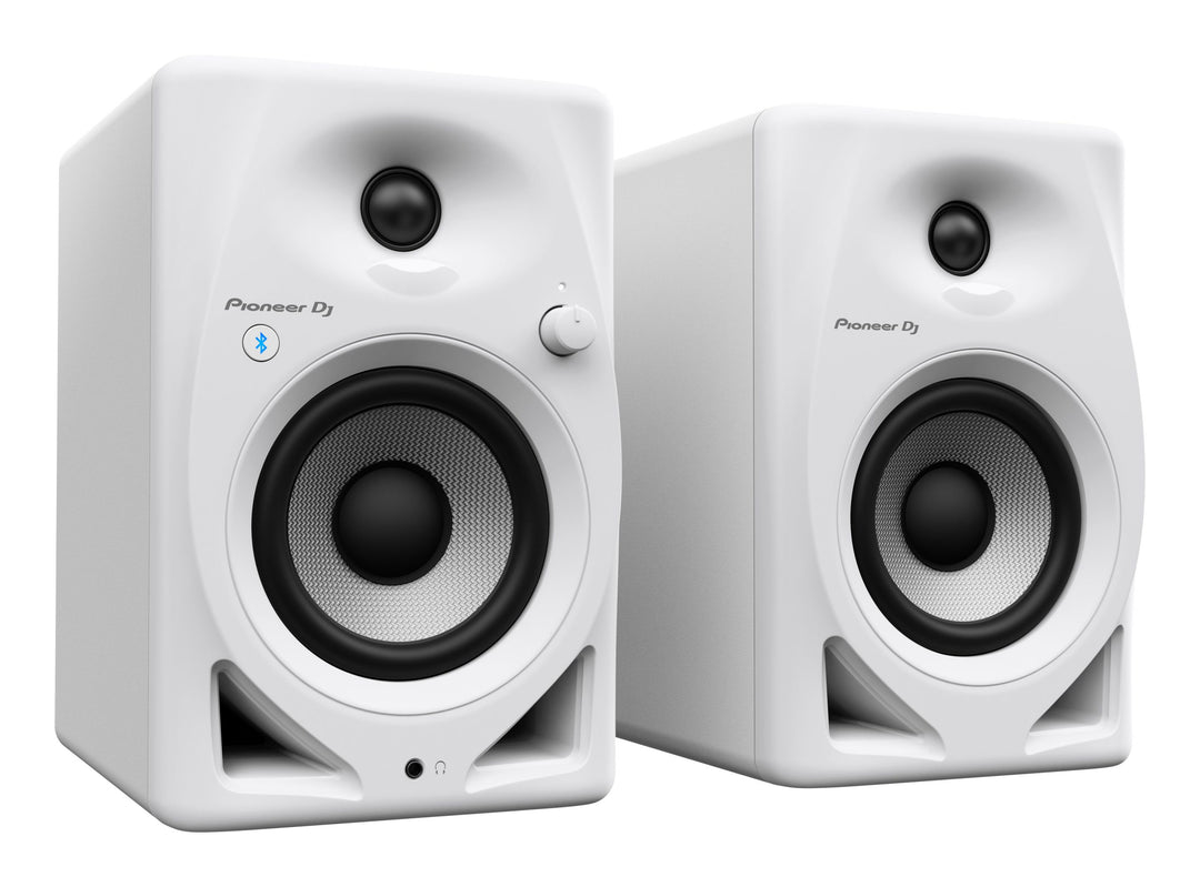 Pioneer DJ DM-40D-BT-W Monitor da Studio con Bluetooth (Bianco)