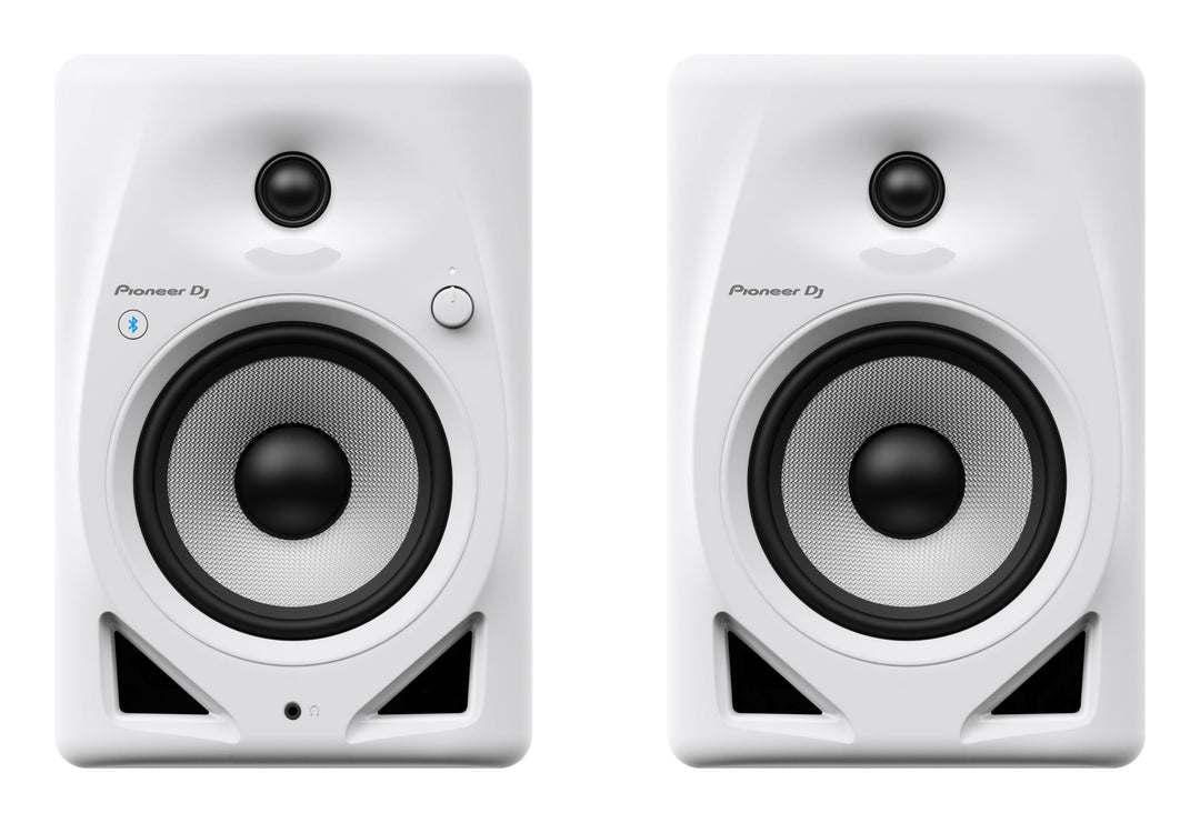 Pioneer DJ DM-50D-BT-W - Monitor da Studio con Bluetooth (Bianco)