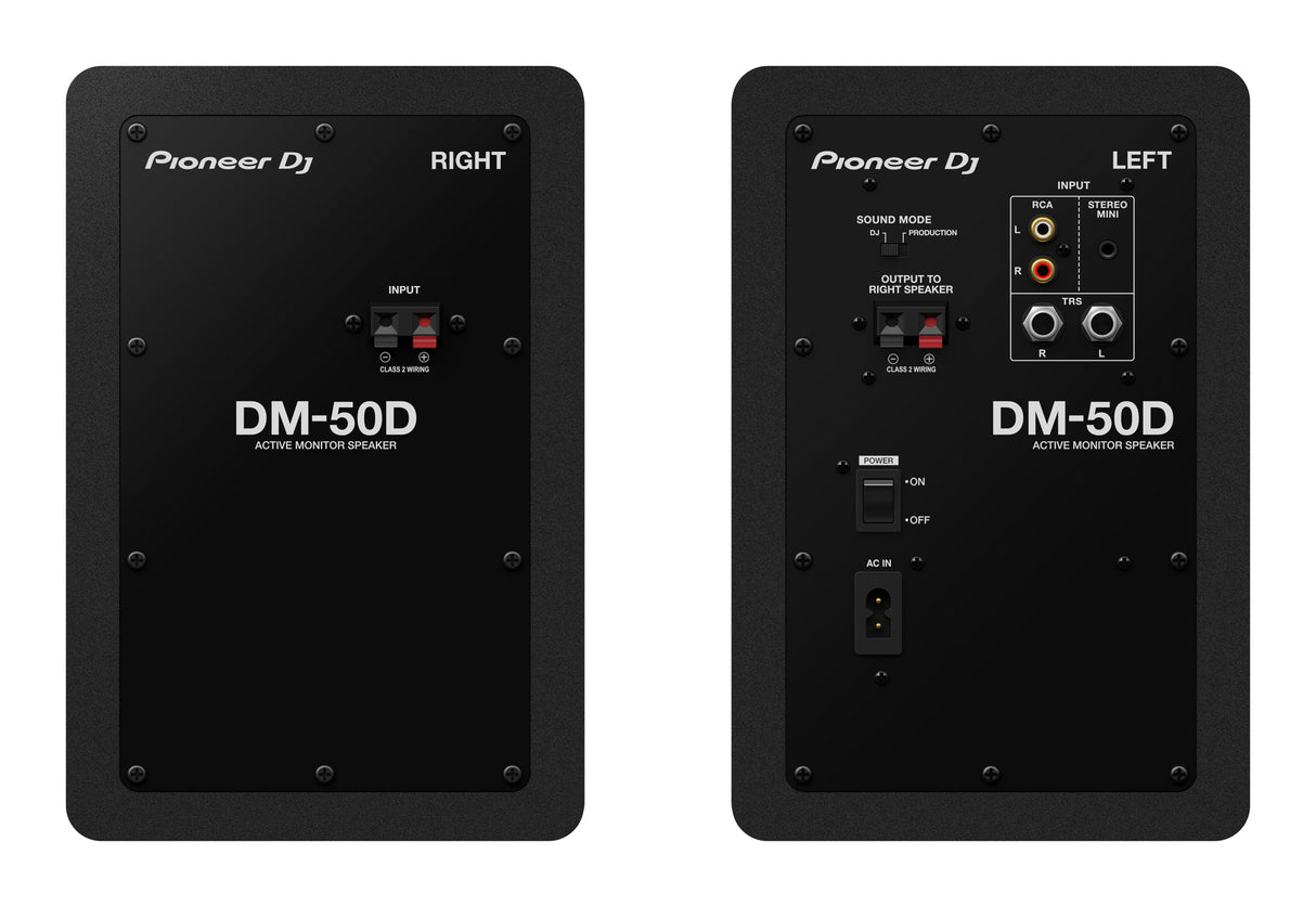Pioneer DJ DM-50D (Nero)