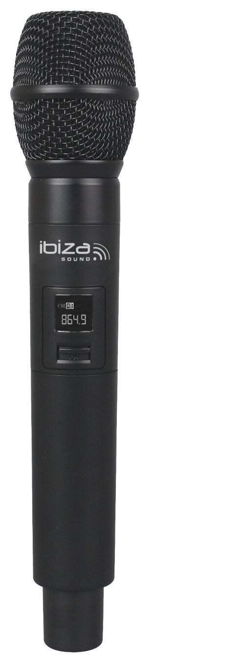 Microfono Ibiza UHF (864,9 MHz)
