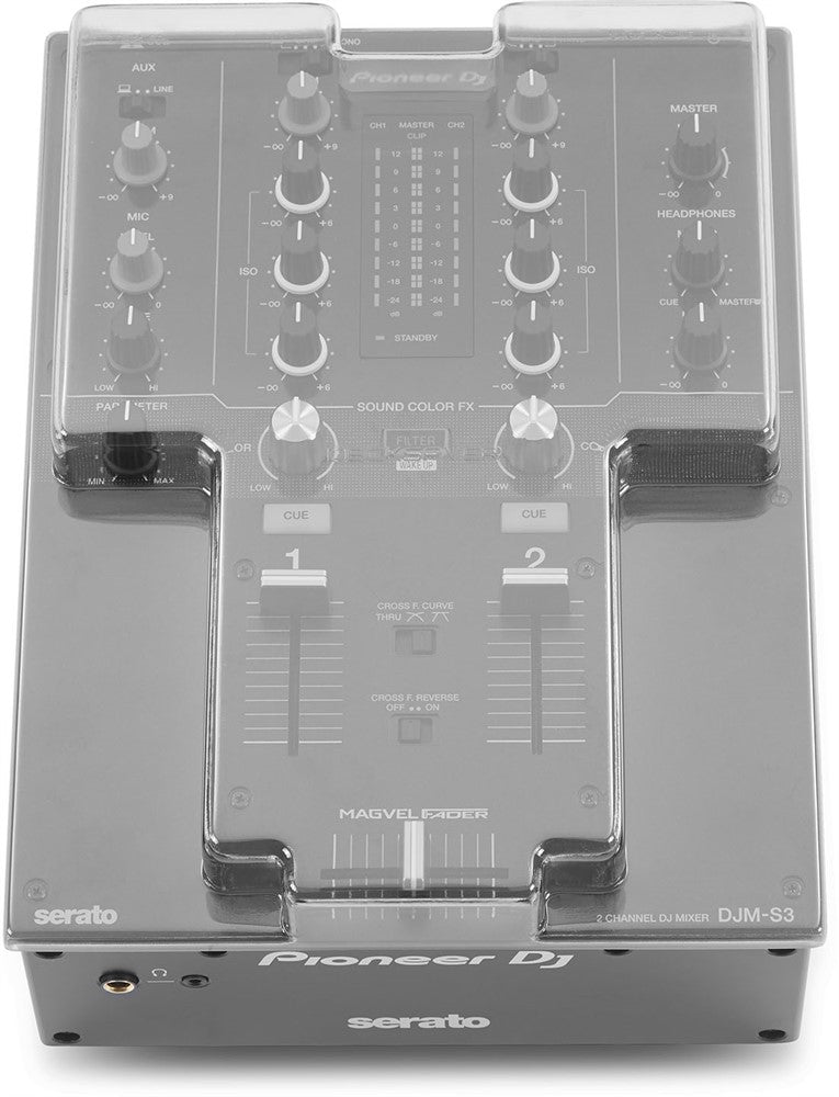 Decksaver Custodia di protezione cover per Pioneer DJ DJM-S3