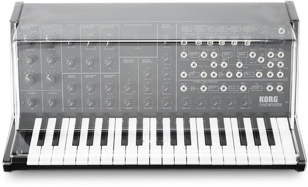 Decksaver Custodia protettiva cover per Korg MS-20 Mini
