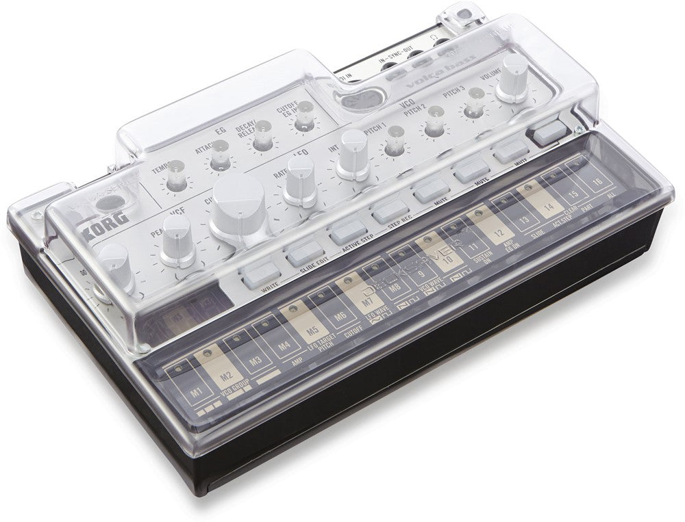 Cover protettiva Decksaver per Korg Volca Beats, Bass, FM, Tastiere & Sample
