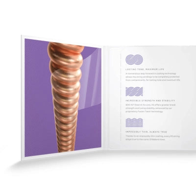 Daddario XSAPB1152 Phosphor Bronze Guitar Strings (Custom Light 11-52)