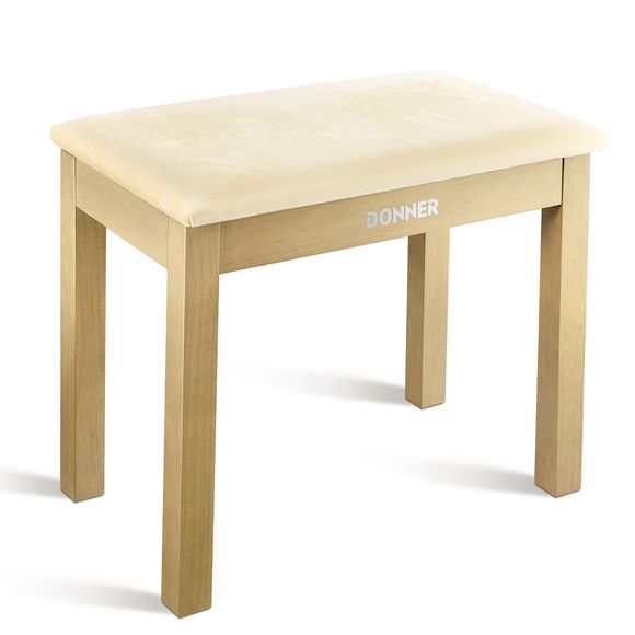 Donner Bench panca per pianoforte beige