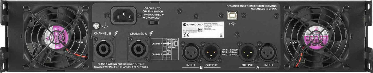 Dynacord L1800FD - Amplificatore digitale (2x950W, DSP)