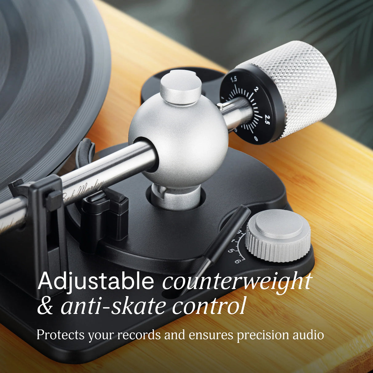 Casa di Marley Stir It Up Bluetooth Giradischi (Nero)