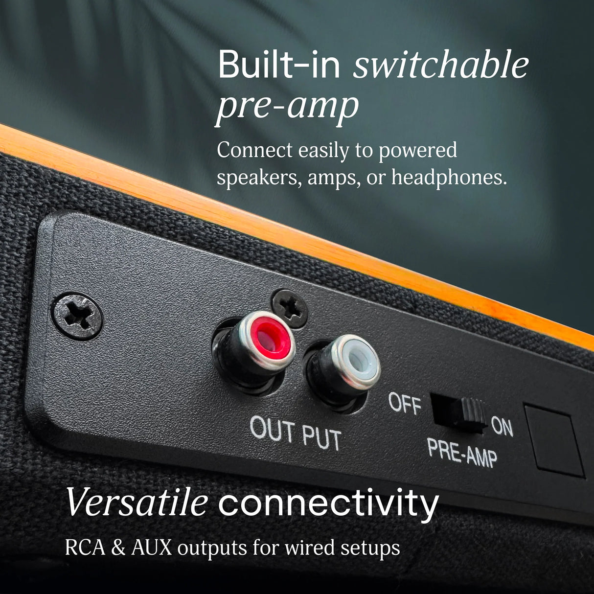 Casa di Marley Stir It Up Bluetooth Giradischi (Nero)