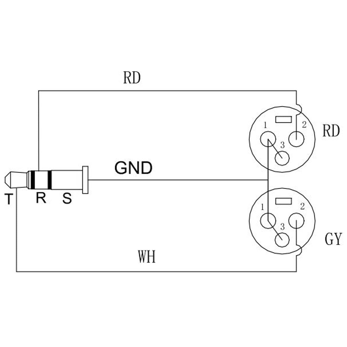 Enova Nxt 3-Pin XLR mikrofonkabel 10 meter