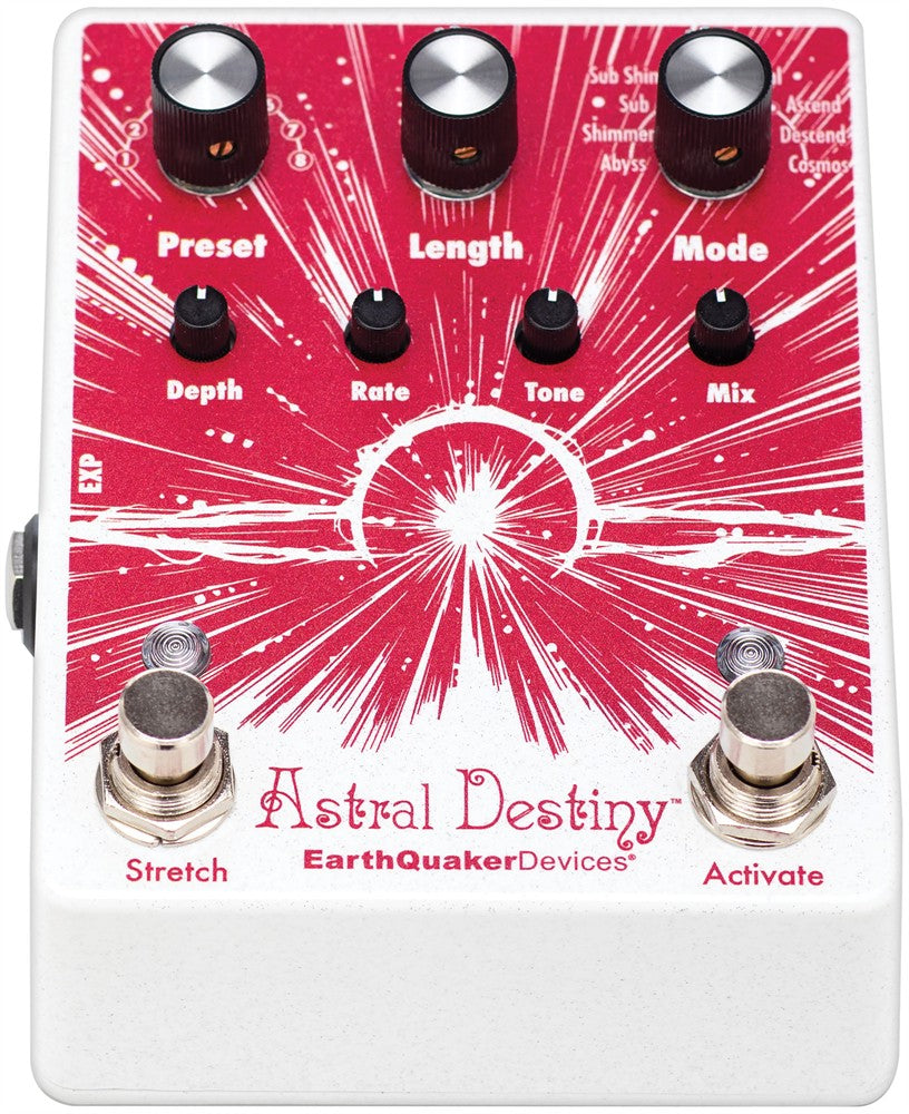 EarthQuaker Devices Astral Destiny Riverbero d'ottava
