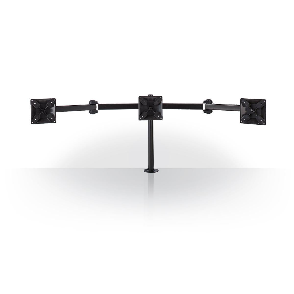 Supporto Ergonomico per 3 Schermi (14-24")