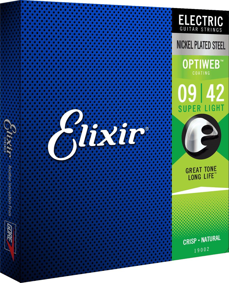 Elixir Optiweb Corde per Chitarra (Super Light, 09-42)
