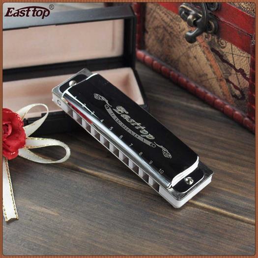 Easttop T008 Blues Harp Armoniche (F, Argento)