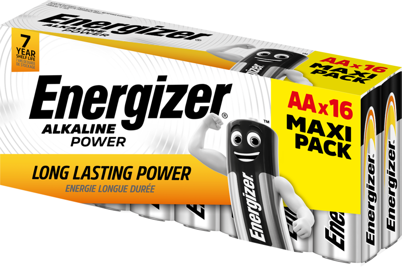 Energizer Power AA Batteries (16 pcs)