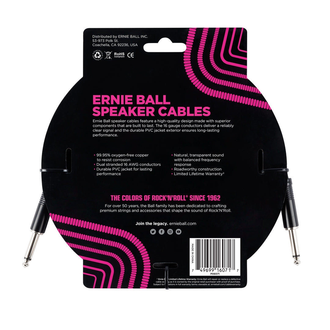 Ernie Ball 6071 Cavo per Chitarre (90cm)