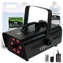 Marconi 1200W 6 LED Macchina del Fumo Bundle