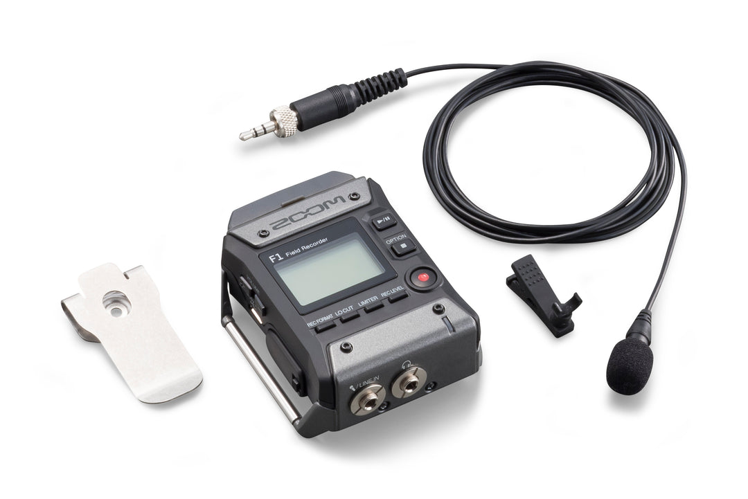 Zoom F1-LP Registratore da Campo + Microfono Lavalier