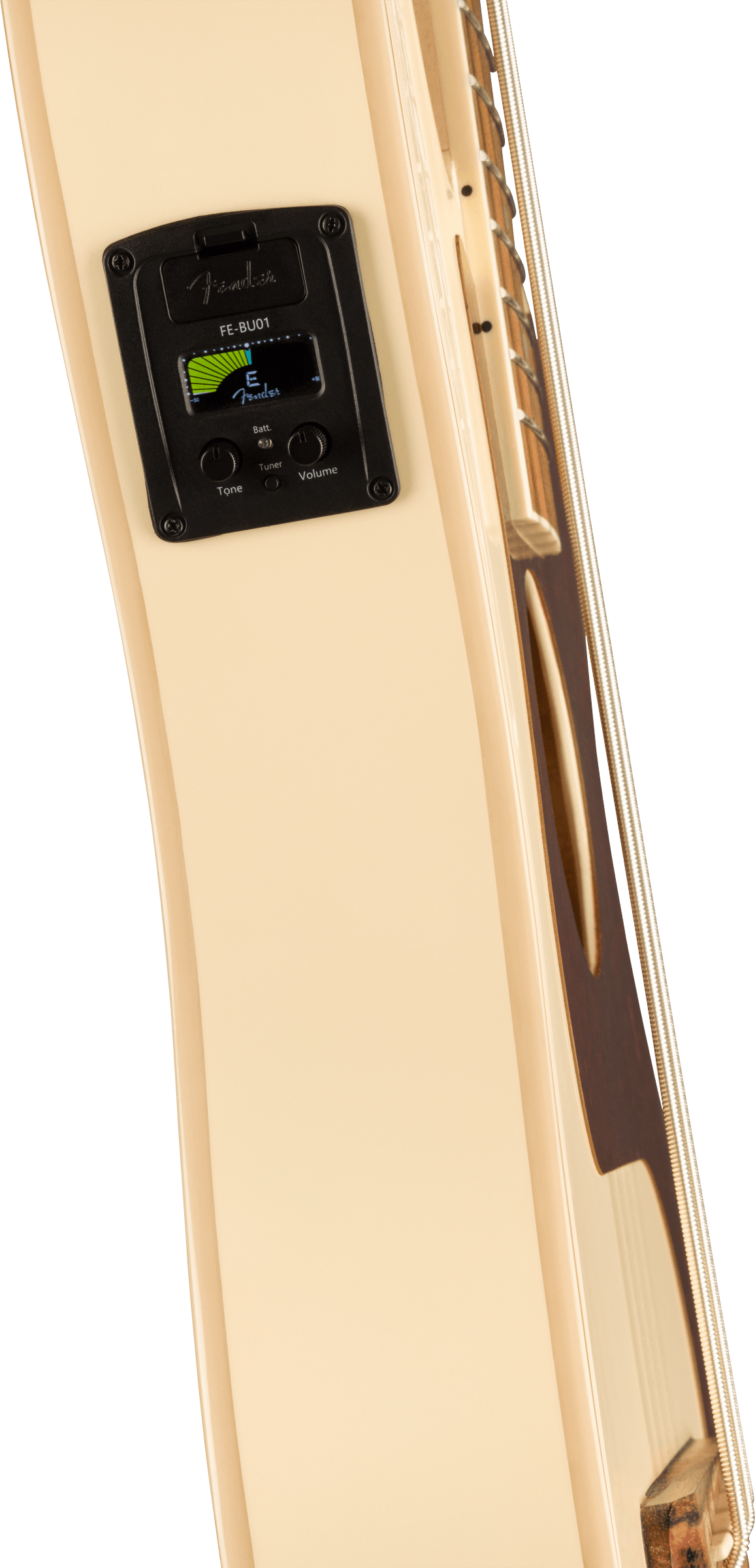 Fender Fullerton Precision Bass Ukulele (Olympic White )