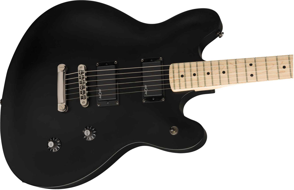 Fender Squier Contemporary Active Starcaster Chitarra elettrica (Flat Black)