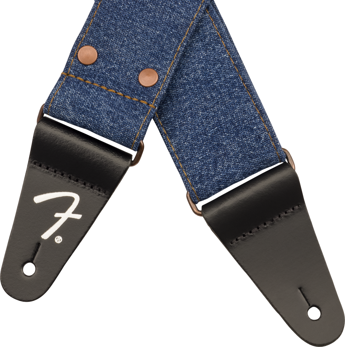 Fender x Wrangler Denim Guitar Strap (Indigo, 2")