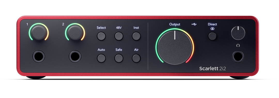 Focusrite Scarlett 2i2 Studio 4th Gen Pacchetto Schede Audio