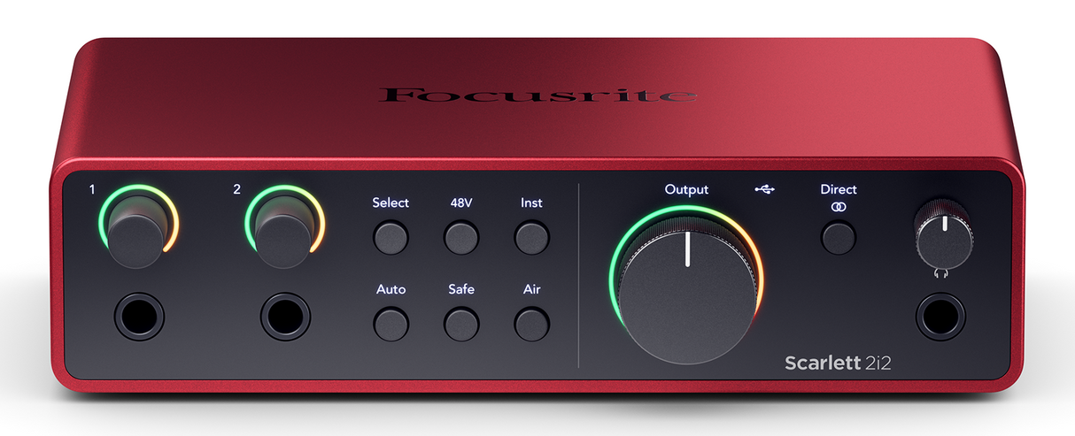 Focusrite Scarlett 2i2 4th Gen Sound Card