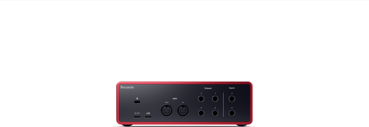 Focusrite Scarlett 4i4 4th Gen Schede Audio