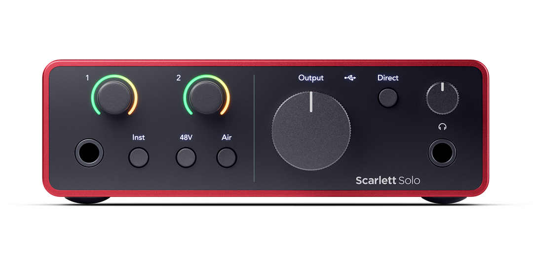 Focusrite Scarlett Solo 4th Gen Schede Audio