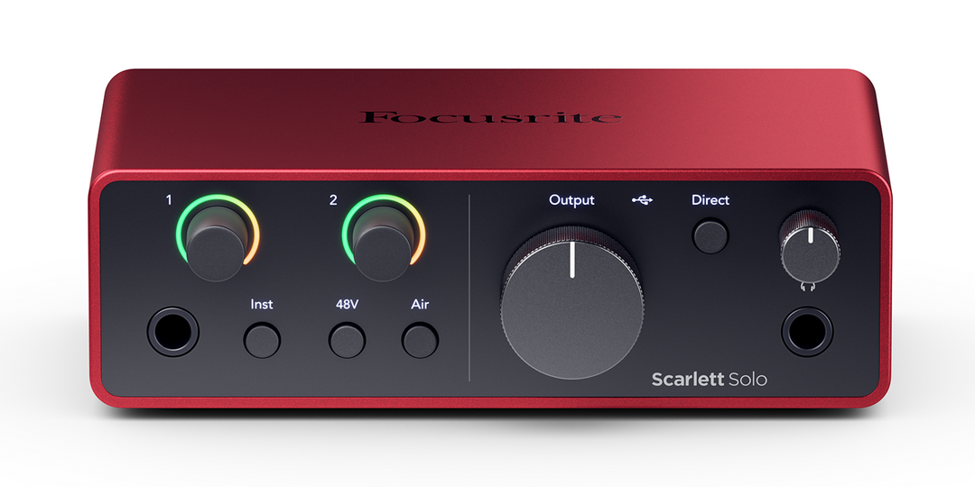 Focusrite Scarlett Solo 4th Gen Schede Audio