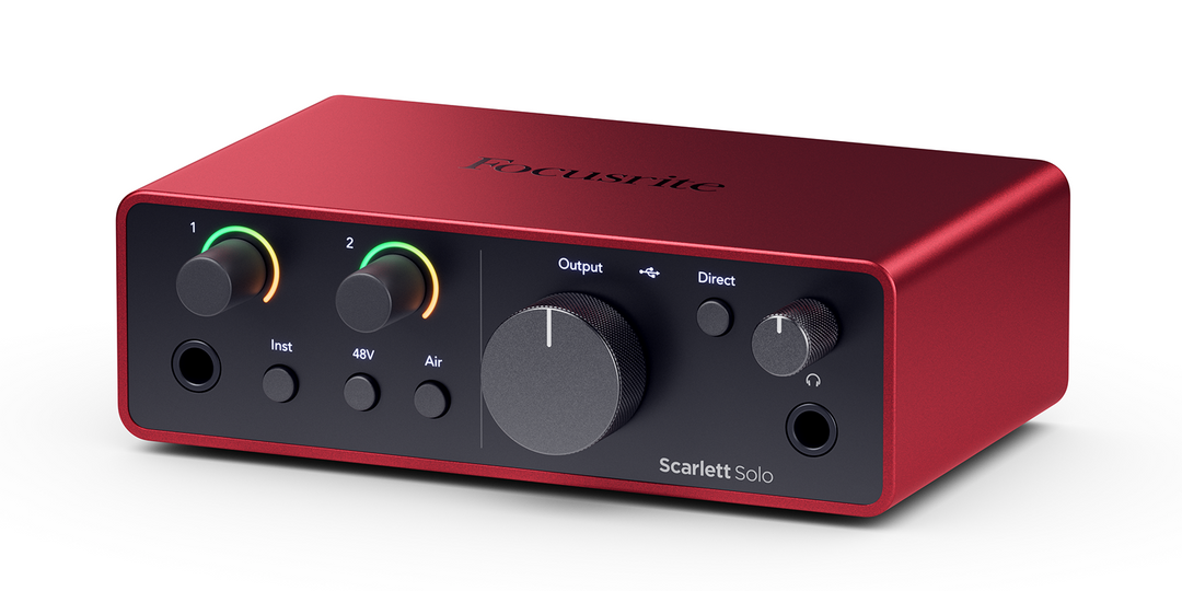 Focusrite Scarlett Solo 4th Gen Schede Audio