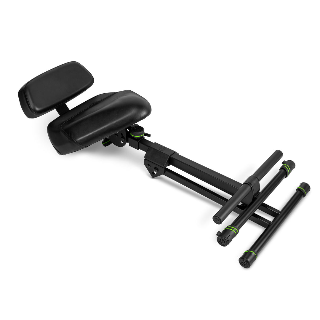 Gravity FM SEAT1 BR - sgabello regolabile in altezza con poggiapiedi e schienale