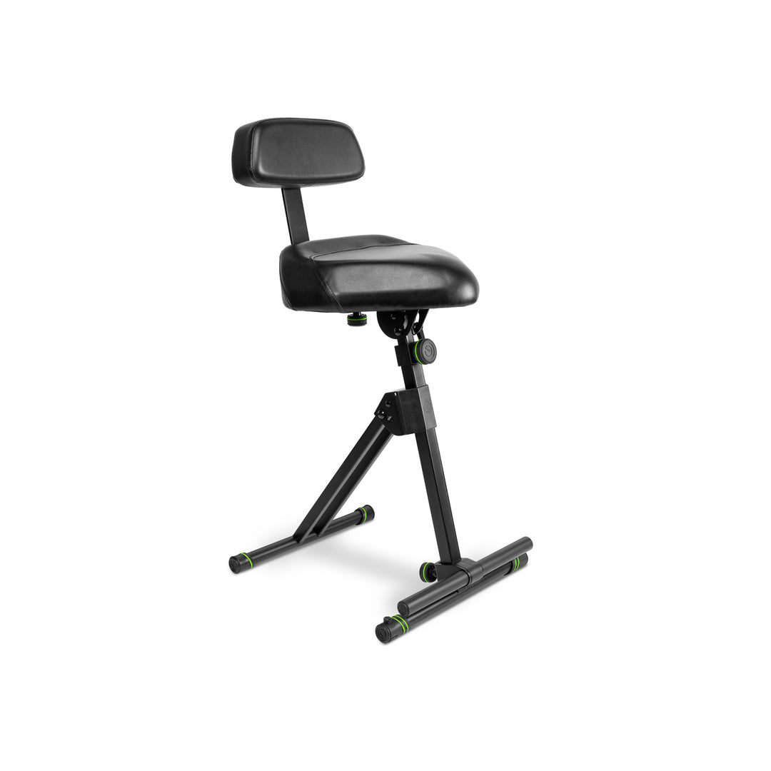 Gravity FM SEAT1 BR - sgabello regolabile in altezza con poggiapiedi e schienale