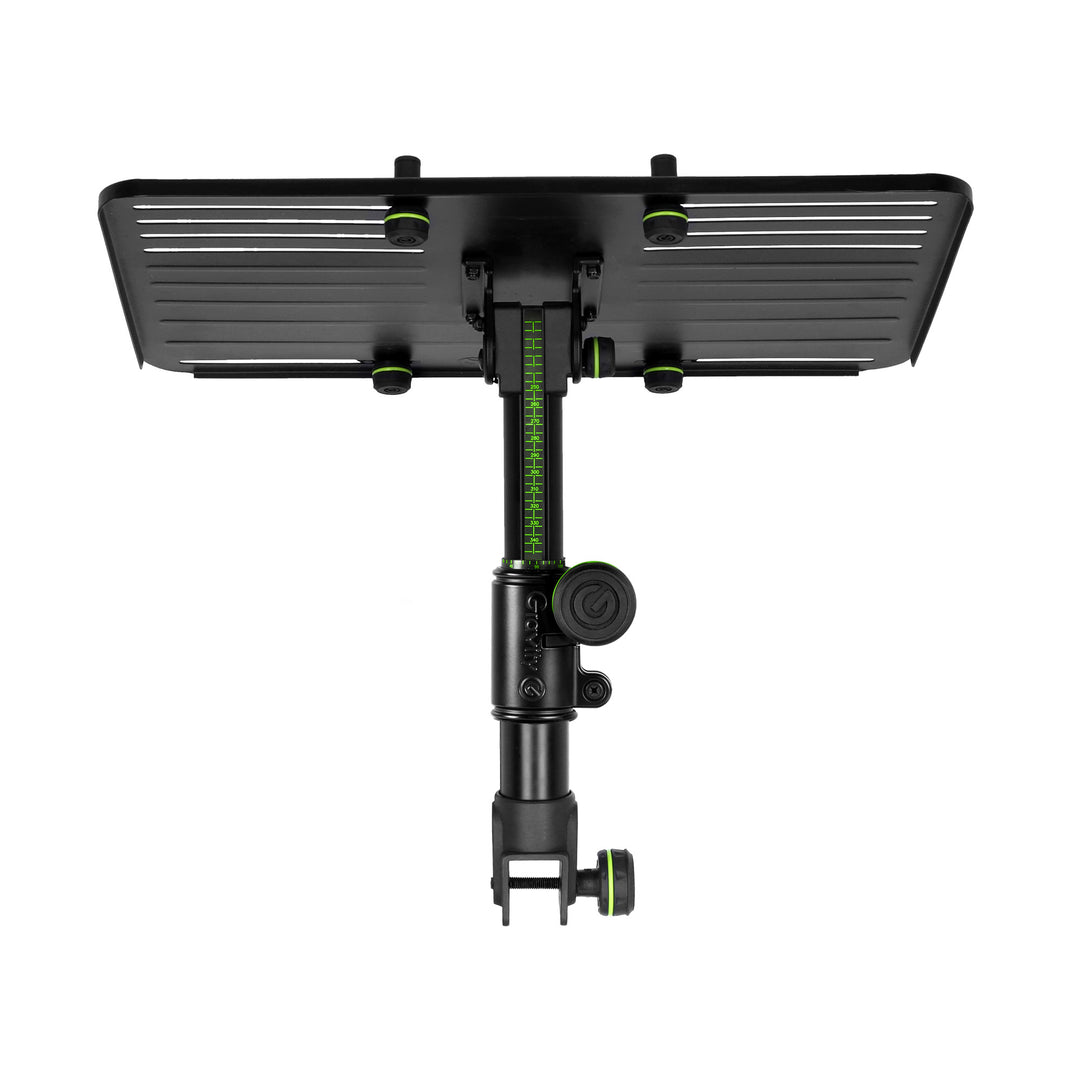 Gravity FT 01 LT T B - Vassoio flessibile per laptop per tavolo da DJ