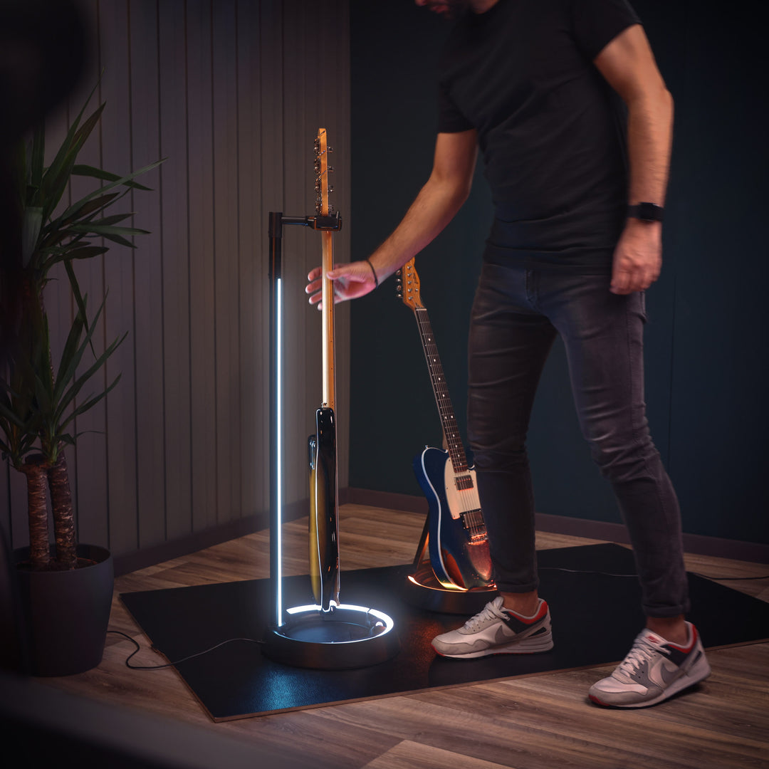 Gravity GS LS 01 NH B - Chitarre GLOW-STAND®, Neckhug