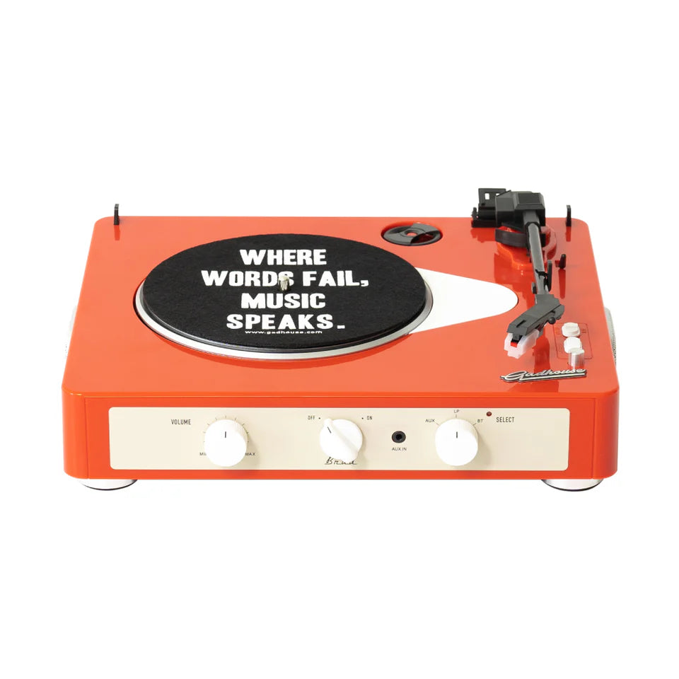 Crosley Brad Retro MK ll Giradischi, Tangerine